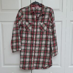 5 For $25 Victoria's Secret Red and Black Plaid Nightgown